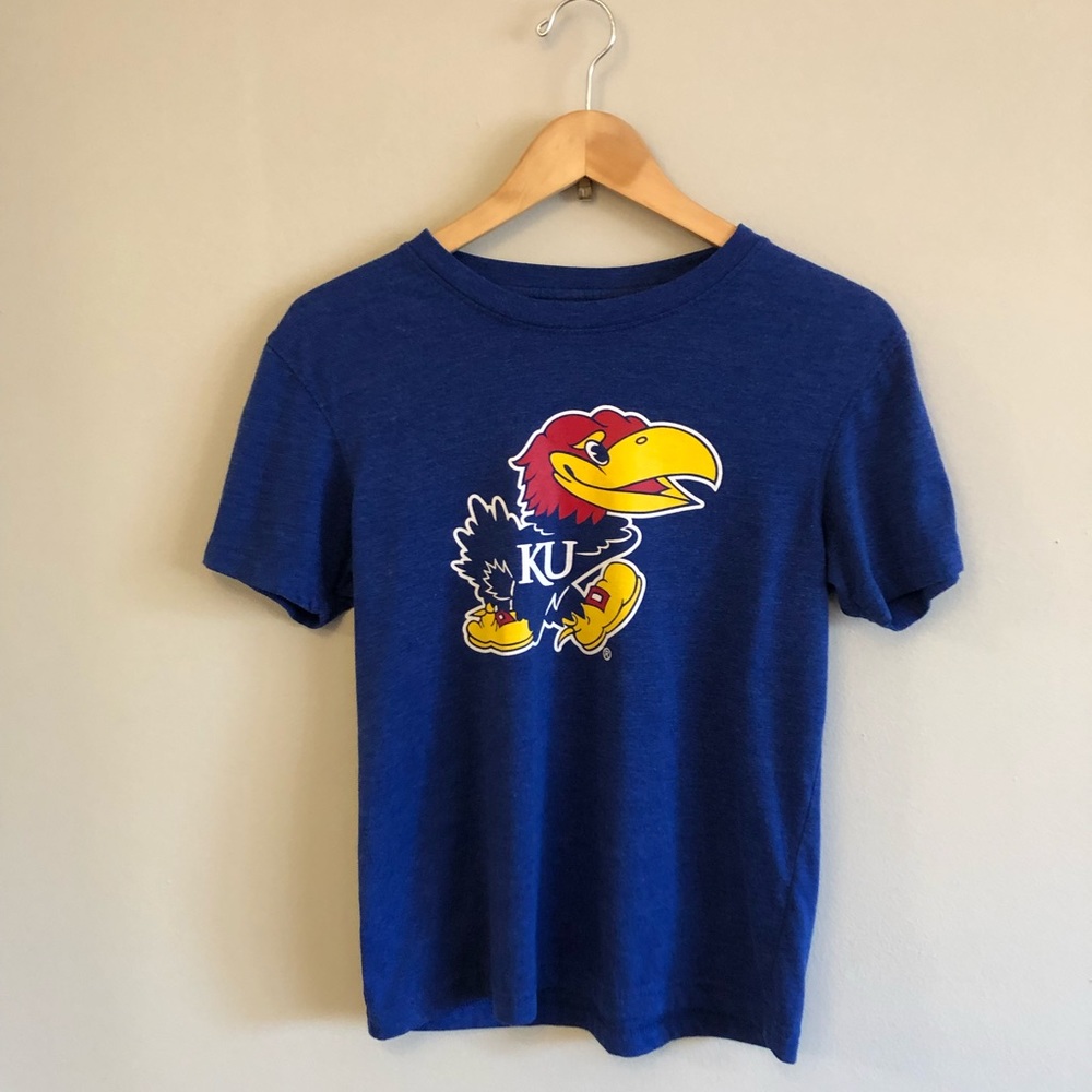 Rock Chalk Jayhawk fitted tee